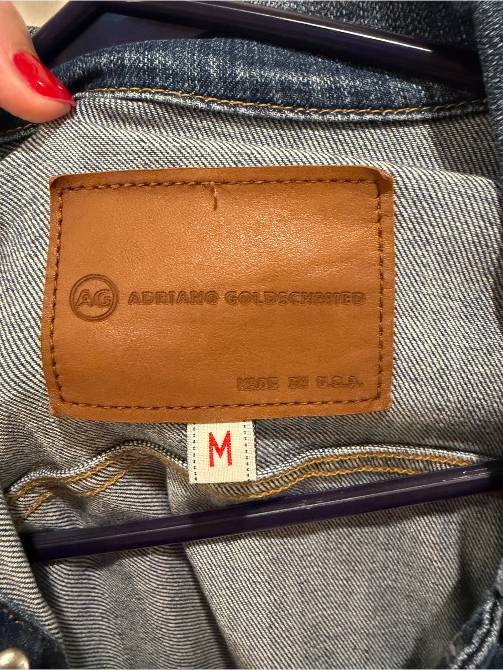 AG Robyn denim jacket Medium - Picture 5 of 6